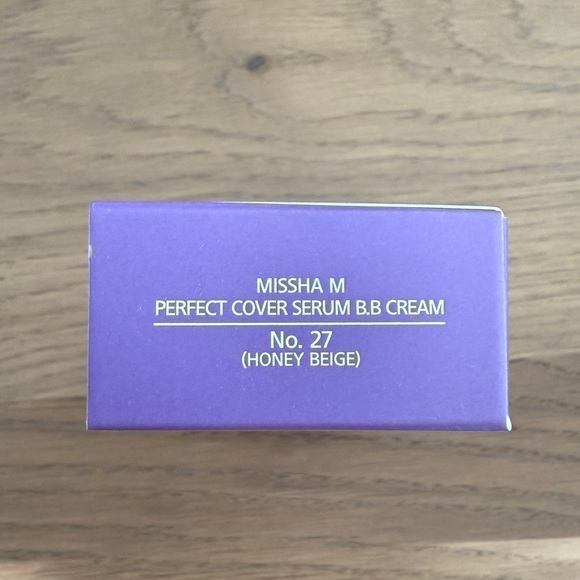 NWT Missha Perfect Cover Serum BB Cream in No. 27 Honey Beige - Picture 3 of 6
